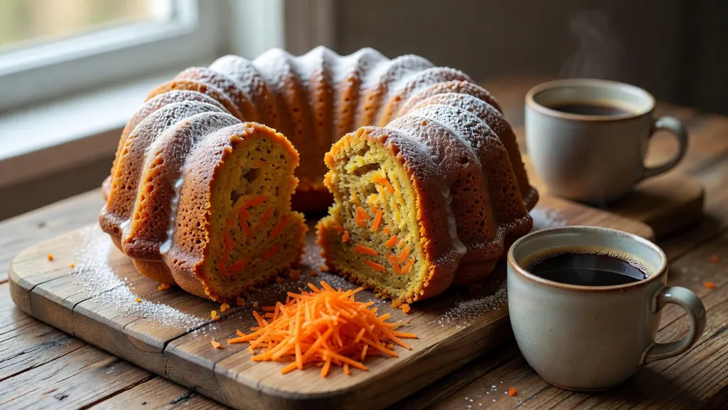 Babka marchewkowa na oleju – wilgotne ciasto do kawy
