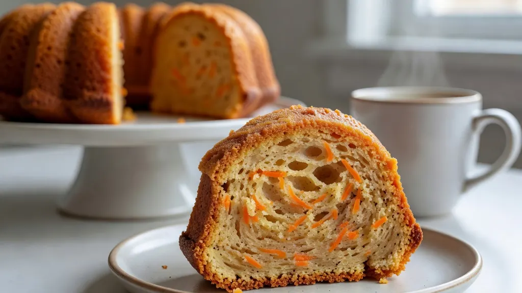 Babka marchewkowa na oleju – wilgotne ciasto do kawy